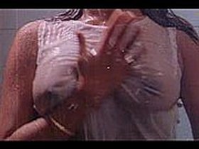 Desi beauty washes up in steamy video
