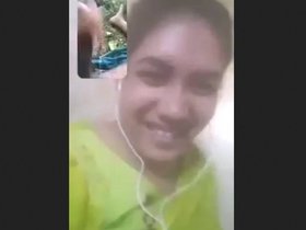 A sultry video featuring a beautiful South Asian woman