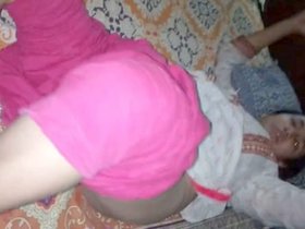 A married woman's intimate moments recorded by her husband