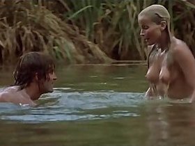 Bo Derek showing her legendary boobies in the water
