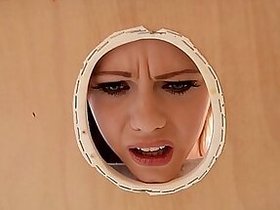 Massage psychoanalyst dominated redheaded Ella Hughes, except shoveling her at all invariably