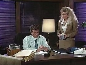 Paradise Hotel - Tracey Adams in the retro porn office