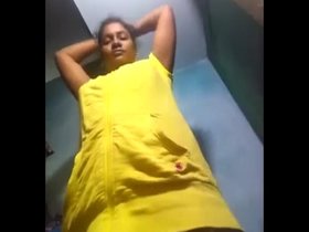 Indian woman's spouse secretly films her while changing her sari