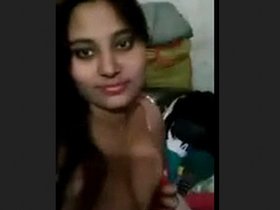 Beautiful rural matron with alluring visage