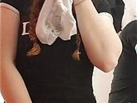 MollyCoddle's consolidated teenager gets a good one, drive off on the changing case