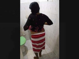 Husband secretly films wife during bath time