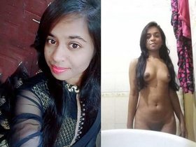 Indian teen girl Mansi in explicit action