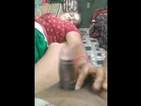 Elderly woman indulges in intimate activities with her husband and he takes nude photos of her