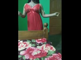 Sensual Bengali duo shares intimate moments in a live performance