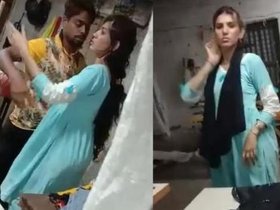 Indian paramour engages in sexual activity and gets discovered