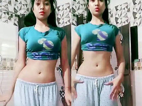 Stunning Indian beauty Naval captivates with sensual dance moves