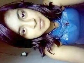Ruma, the Desi college girl, flaunts her attractive physique