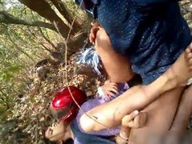 Desi couples record themselves having sex in the woods
