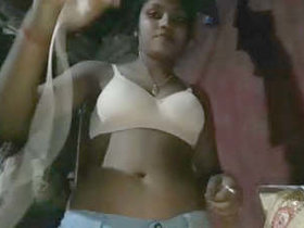 A gorgeous girl creates a pornographic film for a fortunate man's enjoyment