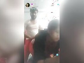 A scene from the Dehati couple's sex movie goes live here