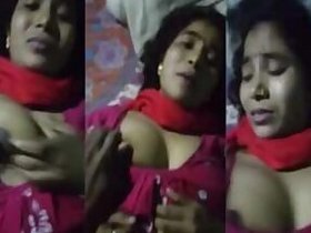 Telugu Bhabhi painful sex with her husband's stepbrother