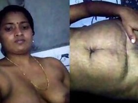 Slutty milf Desi shows off her XXX assets in a night webchat