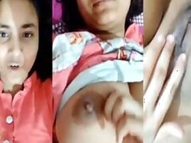 Desi cunt naked in bed while masturbating MMS show