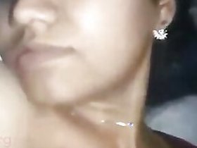 Shy abode wife satisfies her arousal with oral sex