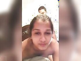 MMS video of chick Desi getting fucked in the cradle position XXX
