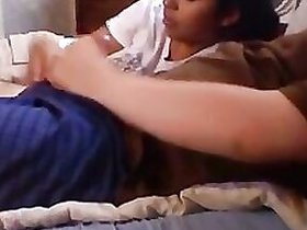 A young wife's hardcore home sex session leaked online!
