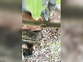 Desi Bhabha's big ass outdoor sex with her neighbor MMC