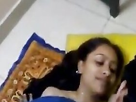 Indian aunt passionate home sex MMC with college boyfriend