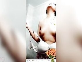 Young virgin Desi wants to fuck and shows her boyfriend her cute pussy