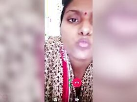 Desi village Dehati Bhabhi seduces her XXX sponsor via video link