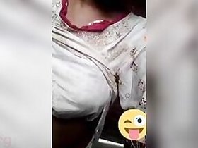 XXX girl does what Desi's friend says and puts her boobs on camera