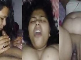 Hot lush-breasted Bhabhi fucks her husband's stepbrother