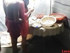 Horny man comes home and fucks his wife Desi on the table in XXX video