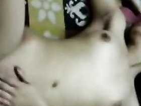Kinky college guy satisfies his girlfriend's squeezed muff