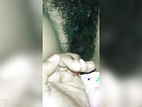 Hungry Desi teenager with XXX bush gives blowjob to happy guy