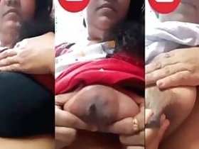 Tamil sex blog puffy-breasted auntie costume change film