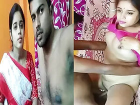 Cute Bengali wife has rough sex in home viral video