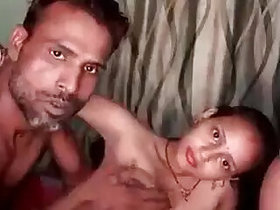 Desi sexy hillbilly bhabi threesome