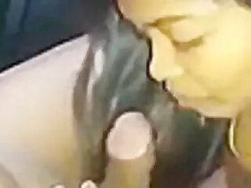 Telugu sex with a blow job in the car
