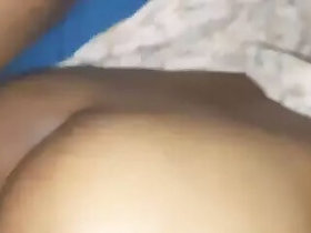 Night ride with skinny girlfriend forcing cum in her pussy