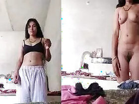 A college student in Punjab in her first video