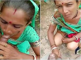 Rustic Mature Blowjob