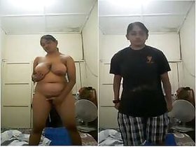 Pretty Indian girl for money undresses and shows her body