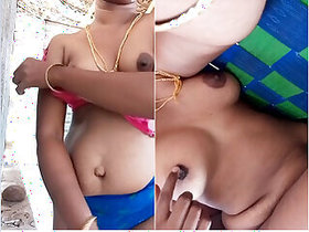 Tamil Wife Shows Her Naked Body by Masturbating Part 3