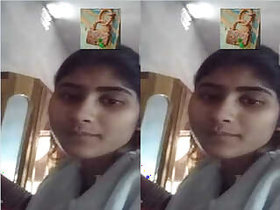 Pretty Rustic Girl Shows Her Tits On Video Call