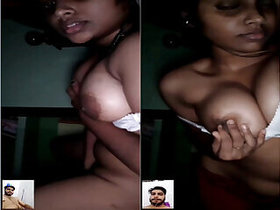 Desi Loves Romance and shows her naked body Part 4