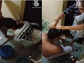 Desi Bhabhi Gives Bathing Blowjob, Slut, Part 3