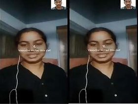 Telugu Girl Shows Her Naked Body