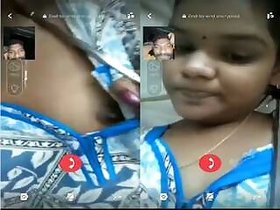 Shy Girl Mallu Shows Her Breasts On Video Call