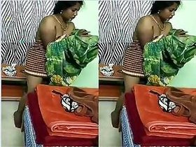 Tamil wife wearing clothes after sex