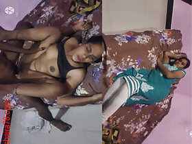 Desi Bhabhi masturbates and fucks Part 4